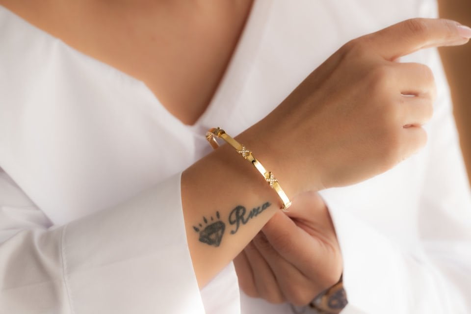 X DETAY ALTIN BİLEZİK KELEPÇE