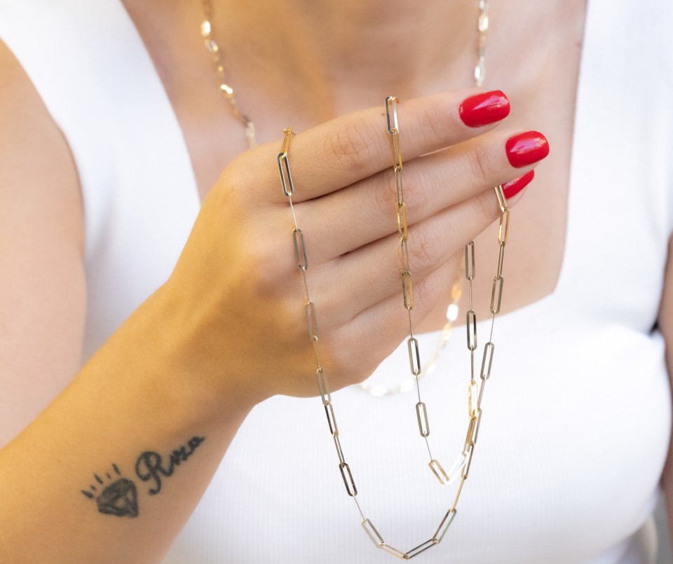 PARLAK ALTIN ZİNCİR