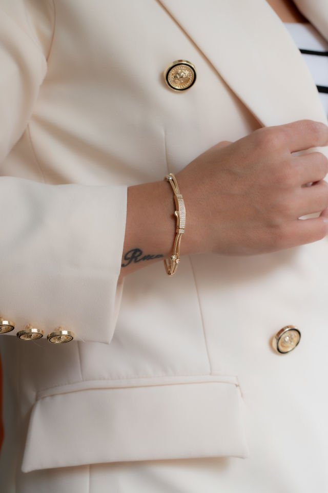 DORİKALI TAŞLI ALTIN BİLEKLİK