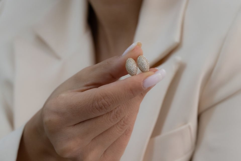 TAŞLI TREND ALTIN KÜPE