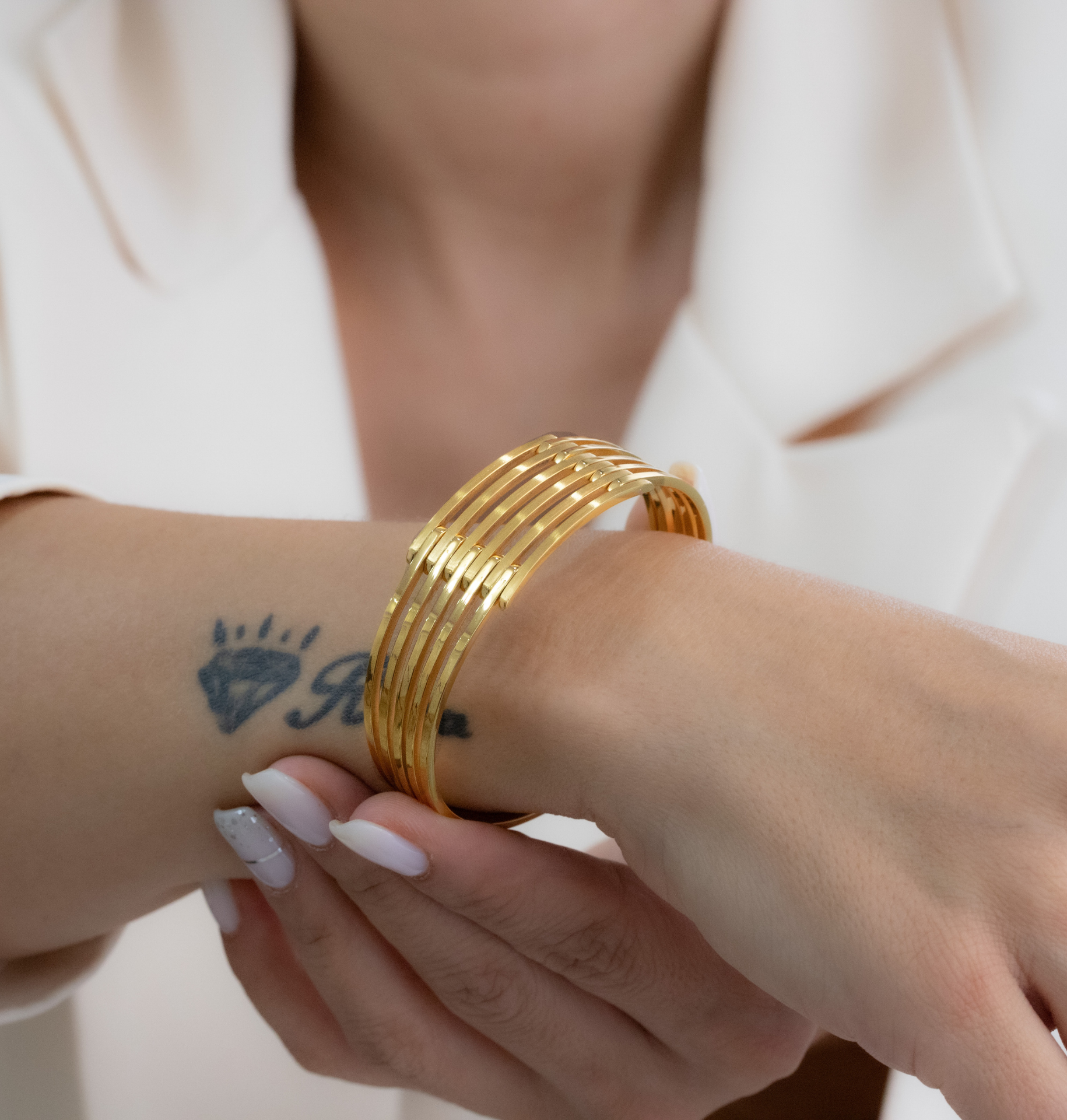 KABURGA ALTIN KELEPÇE BİLEZİK