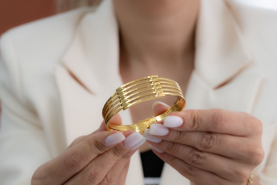 KABURGA ALTIN KELEPÇE BİLEZİK