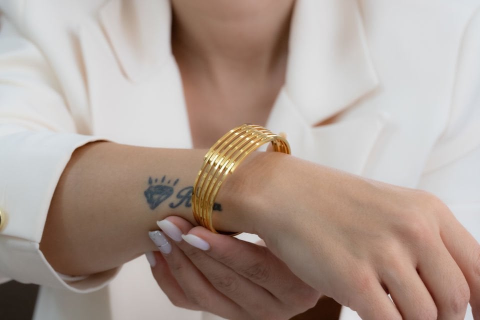 KABURGA ALTIN KELEPÇE BİLEZİK