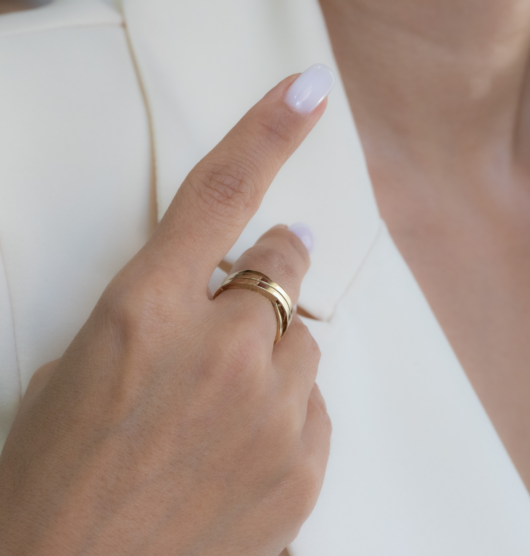 KIVRIMLI ALTIN YÜZÜK