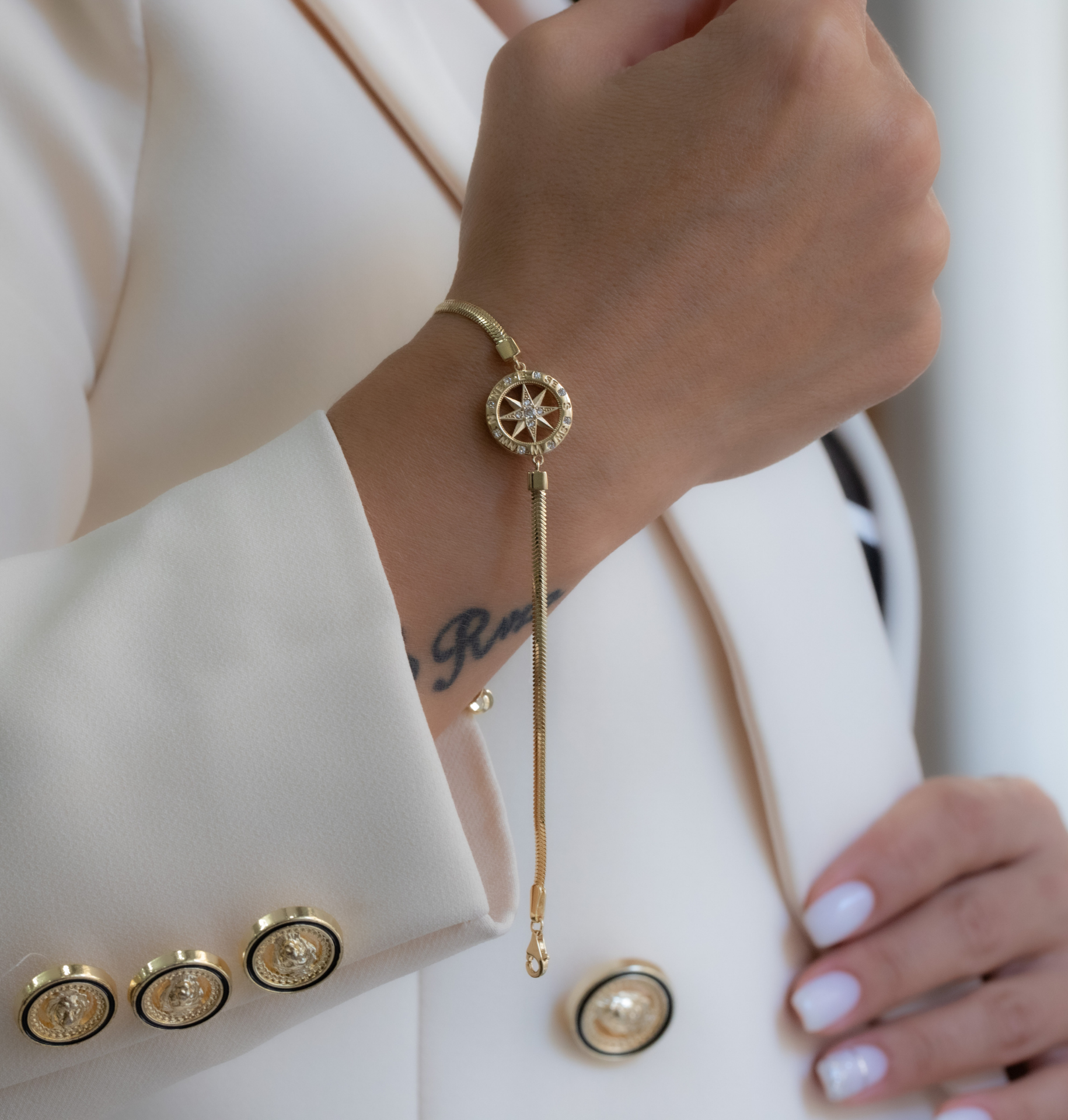 PUSULA ALTIN BİLEKLİK