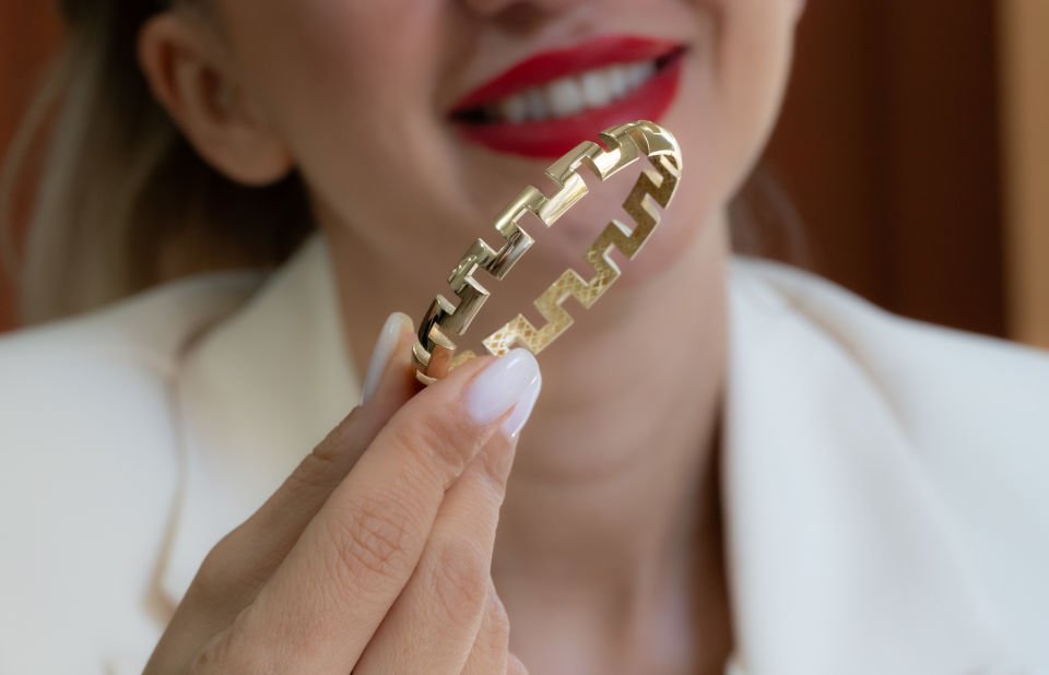 GRACE ALTIN BİLEZİK KELEPÇE