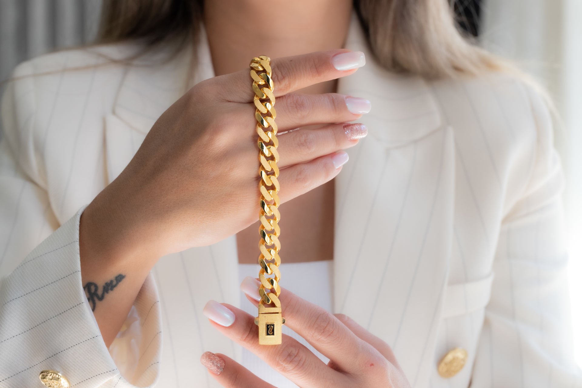 GURMET ZİNCİR ALTIN BİLEKLİK