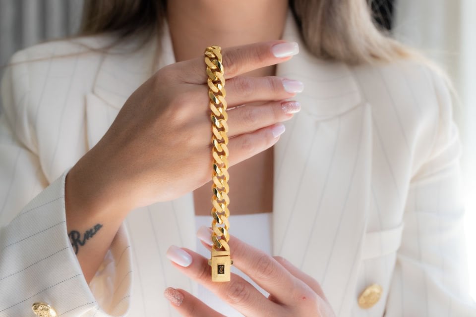 GURMET ZİNCİR ALTIN BİLEKLİK