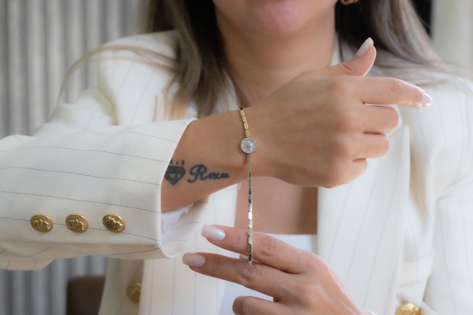 TRAPEZ ALTIN BİLEKLİK