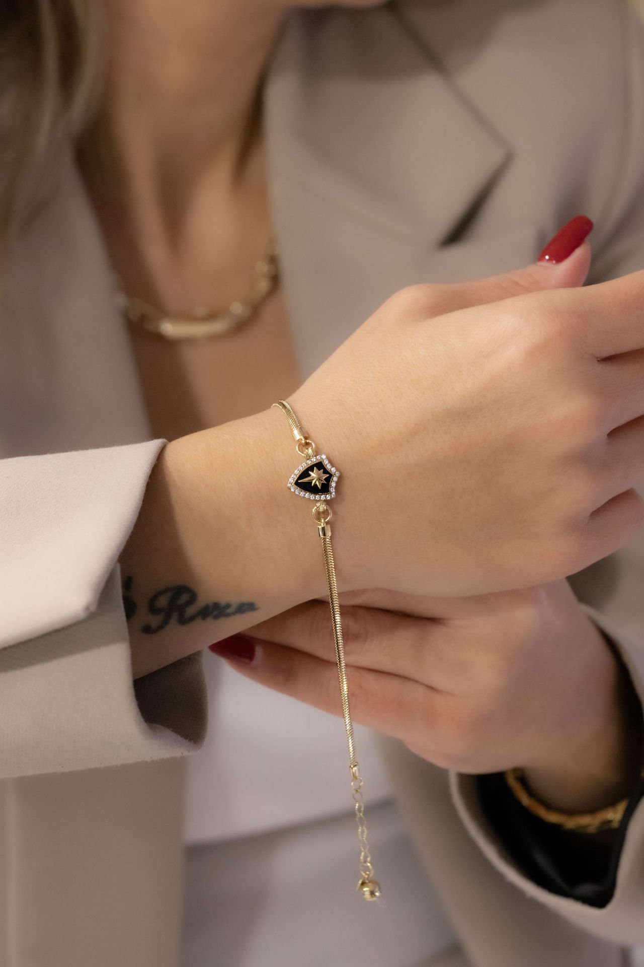 KUZEY YILDIZI ALTIN BİLEKLİK