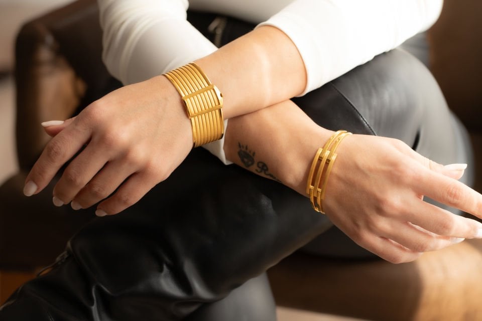 KABURGA ALTIN KELEPÇE BİLEZİK