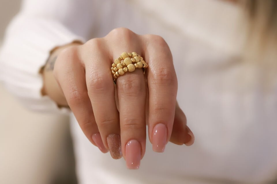 DORİKALI ALTIN YÜZÜK