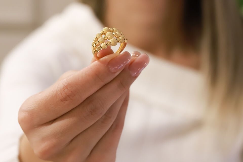 DORİKALI ALTIN YÜZÜK