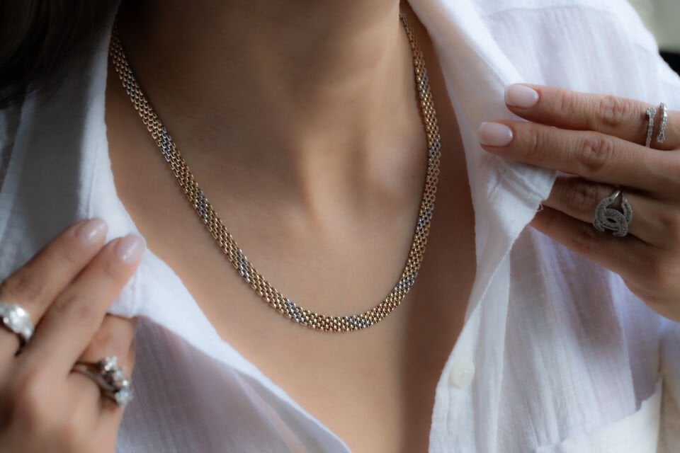 PAVLOS RETRO ALTIN ZİNCİR