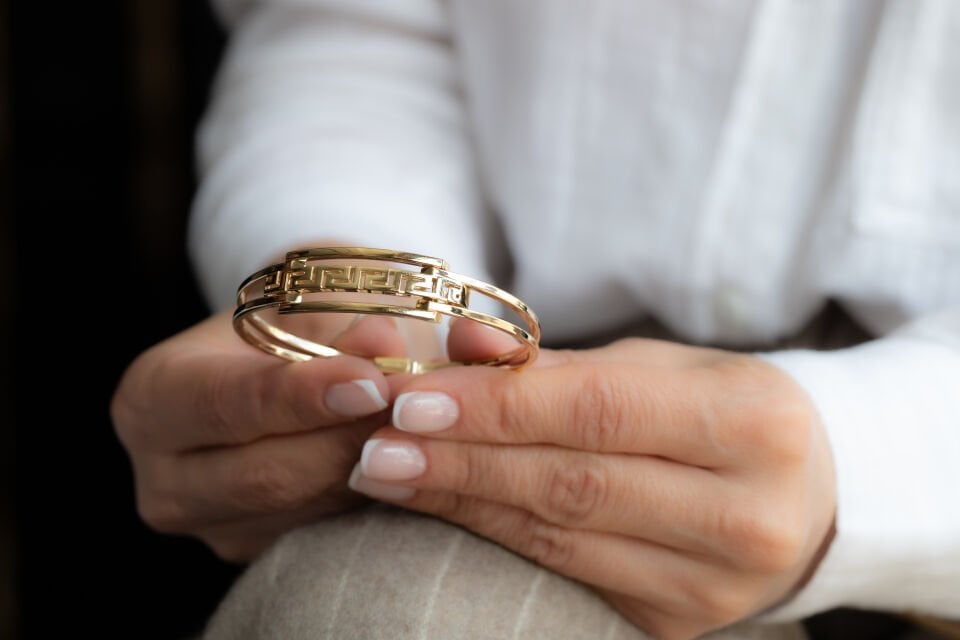 TASARIM GREK KELEPÇE BİLEZİK