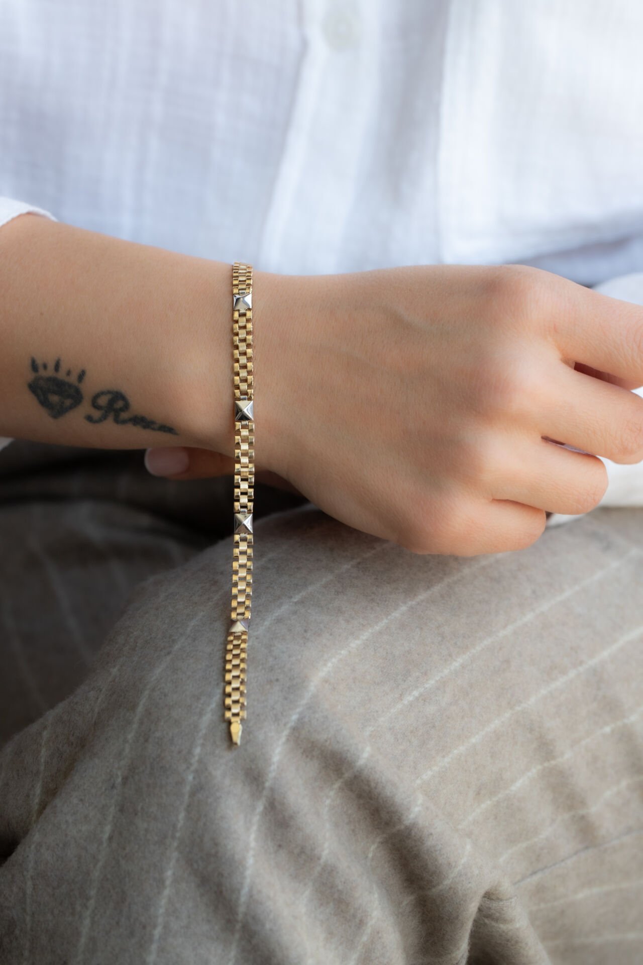 ECHO ALTIN BİLEKLİK