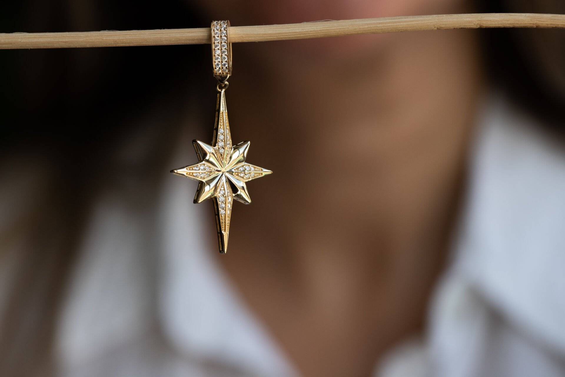 KUZEY YILDIZI ALTIN KOLYE UCU