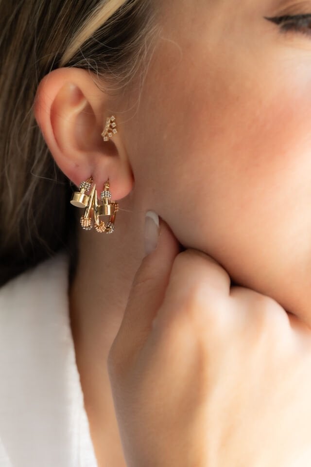 DORİKA  ALTIN KÜPE