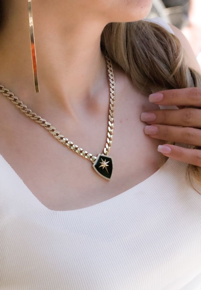 ALTIN SIRIUS YILDIZ KOLYE