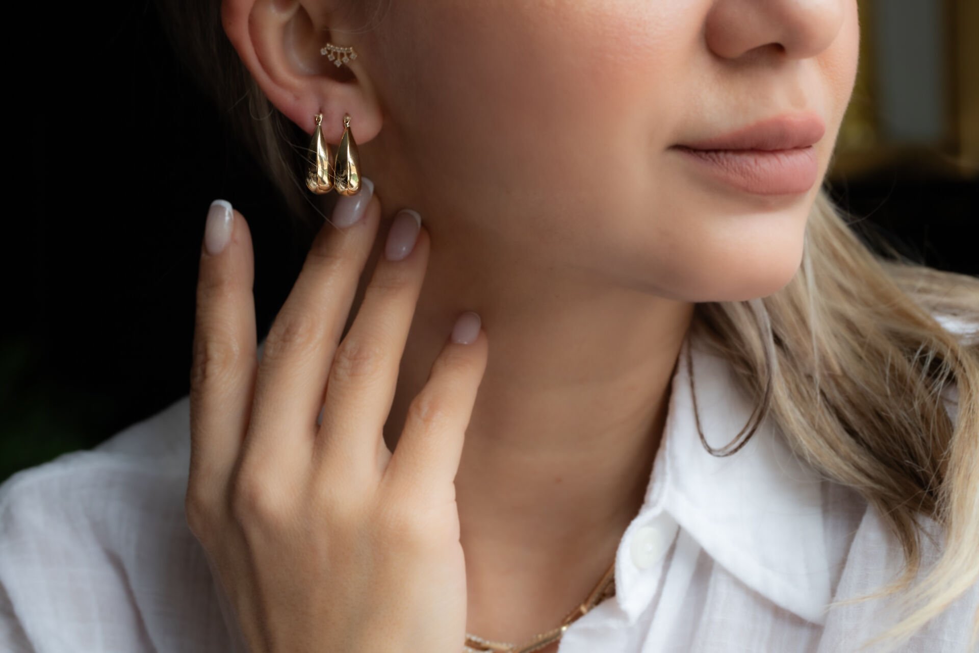 TASARIM HALKA ALTIN KÜPE