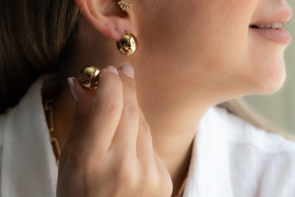 TASARIM HALKA ALTIN KÜPE