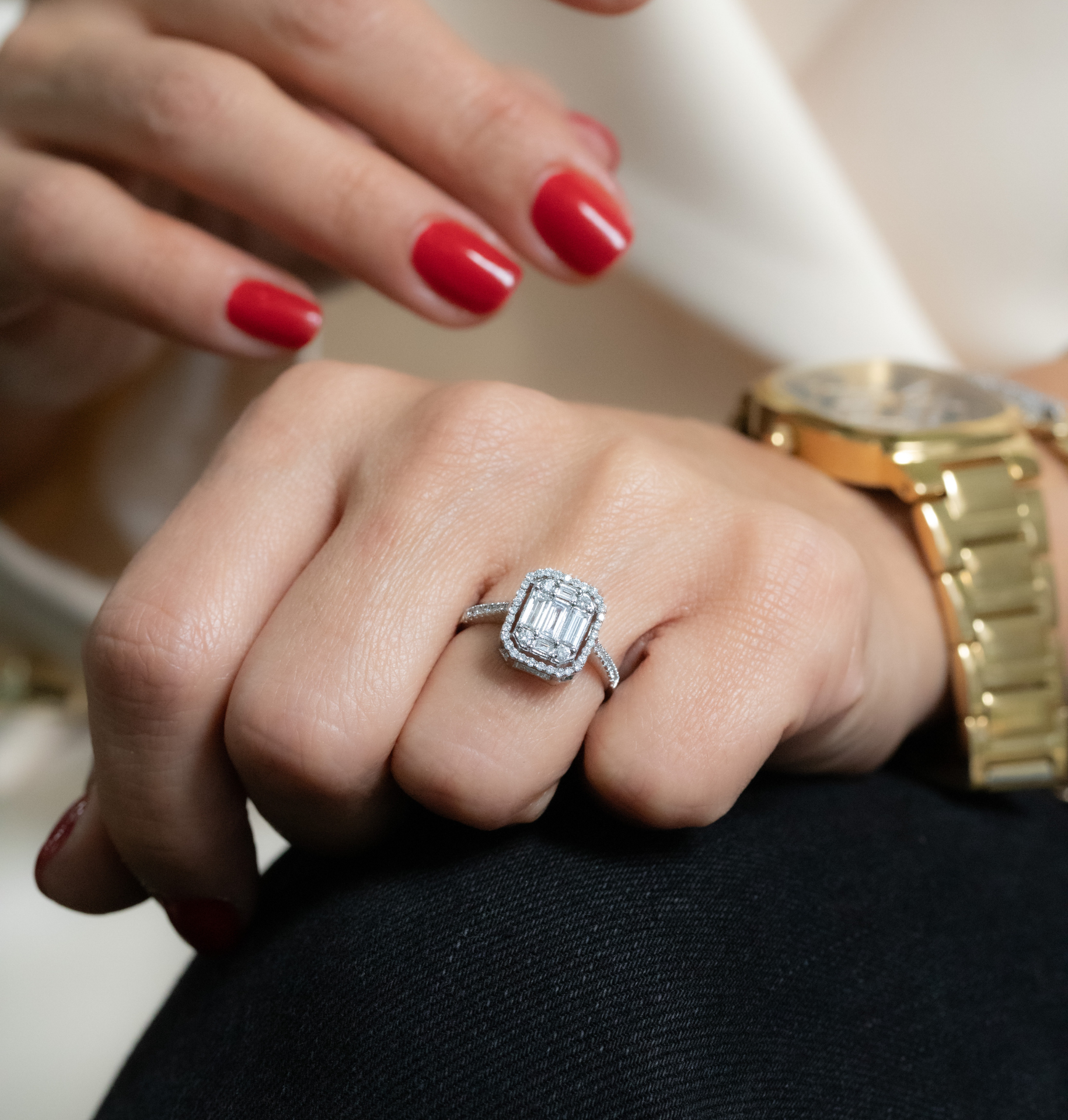 0.77 Karat Pırlanta Yüzük