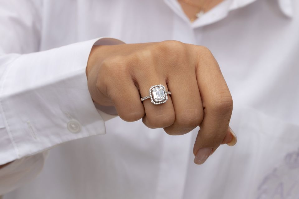 0.77 Karat Pırlanta Yüzük