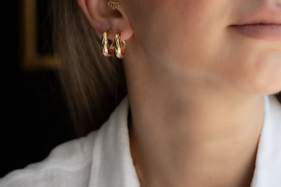 LYRA HALKA ALTIN KÜPE