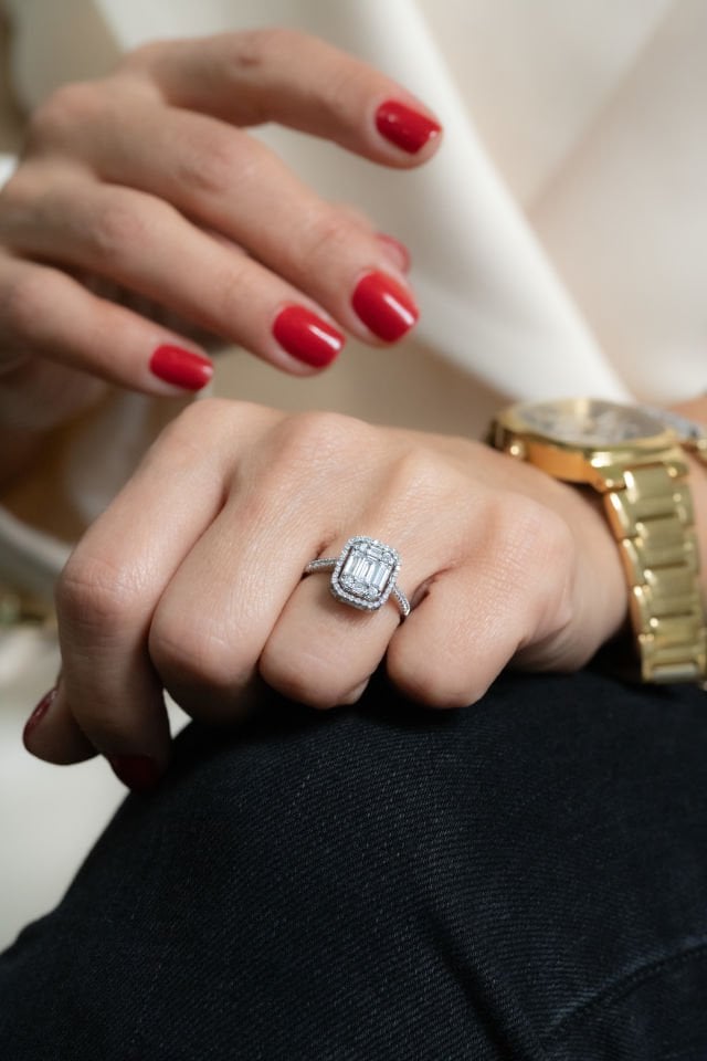 0.77 Karat Pırlanta Yüzük