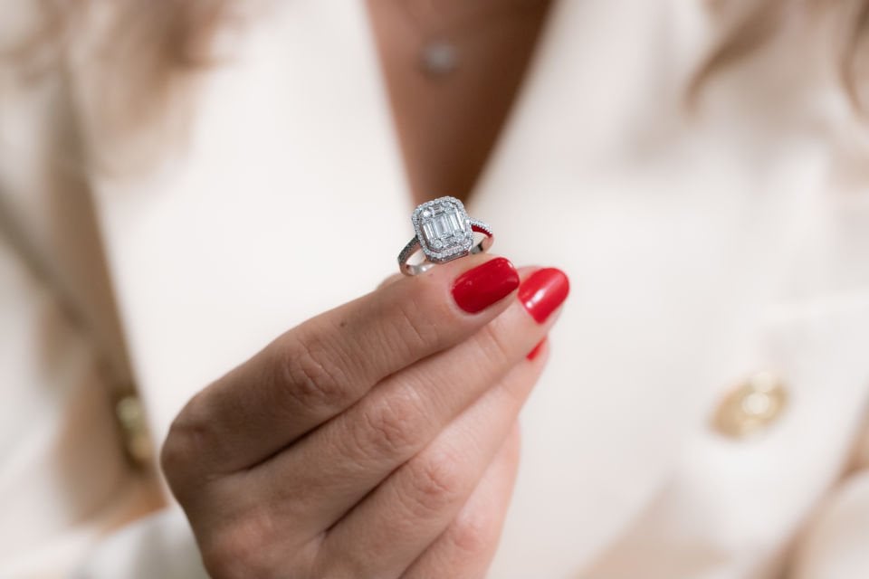 0.77 Karat Pırlanta Yüzük