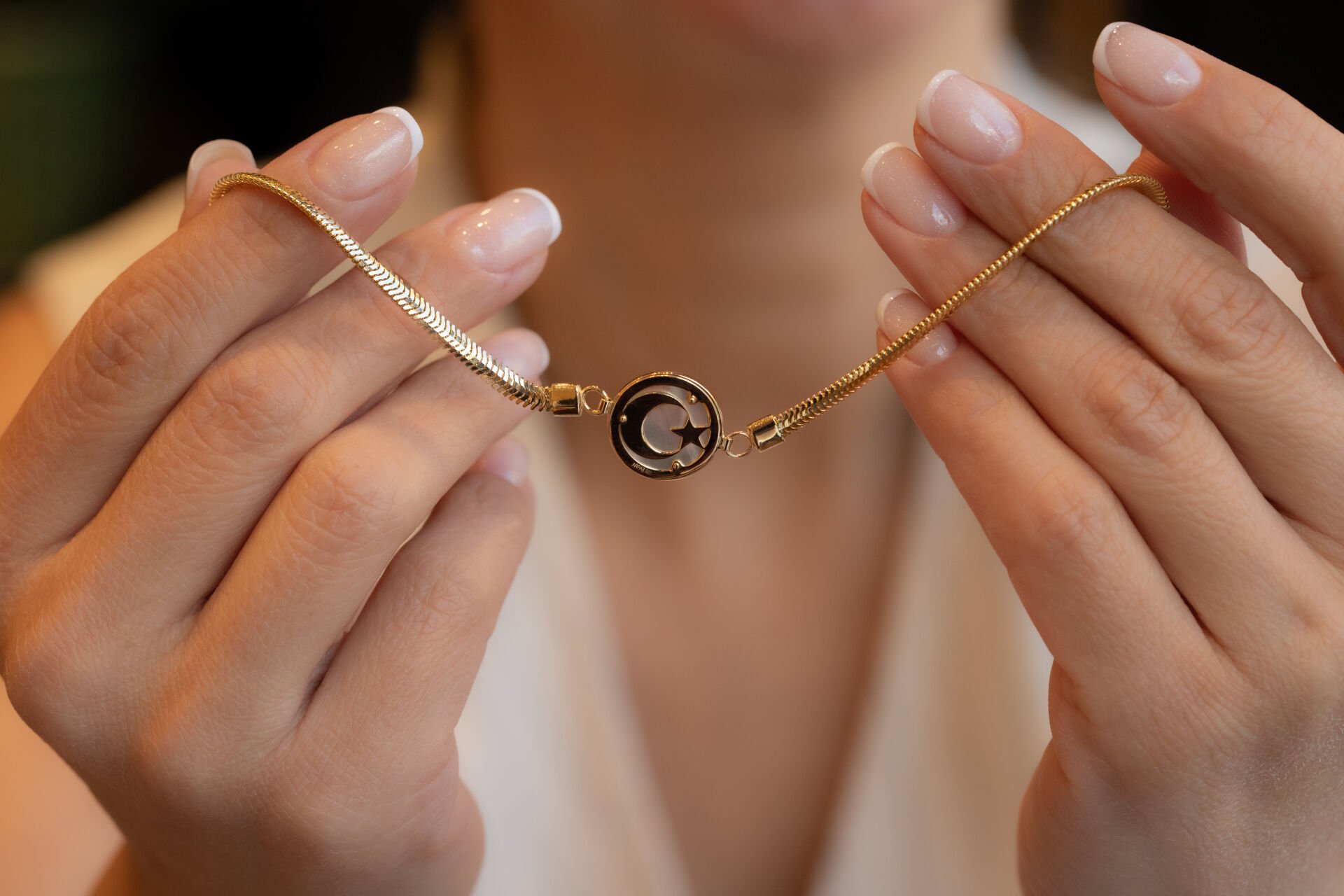 AY YILDIZ ALTIN BİLEKLİK