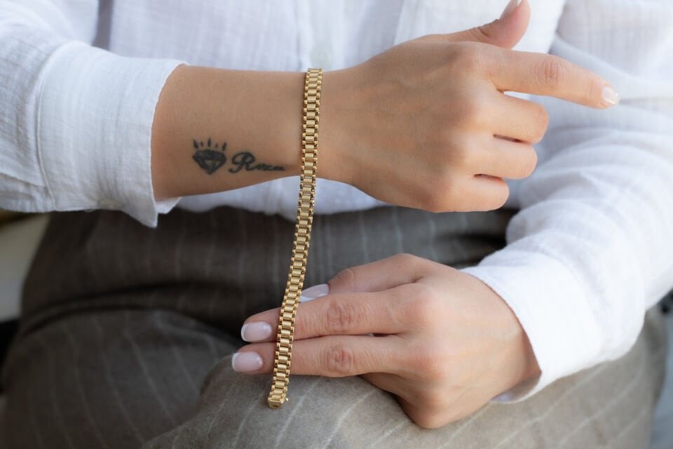 HASIR KORDON ALTIN BİLEKLİK