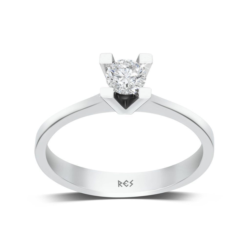 0.40 KARAT PIRLANTA TEKTAŞ YÜZÜK