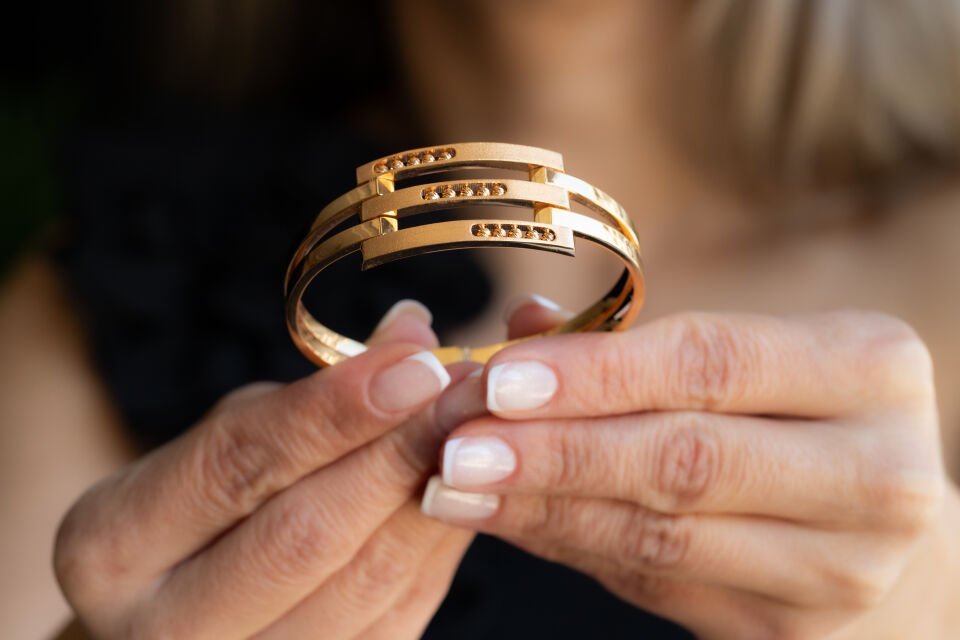 BRİCE ALTIN KELEPÇE BİLEZİK