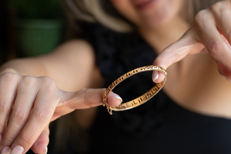 MİRA ALTIN KELEPÇE BİLEZİK