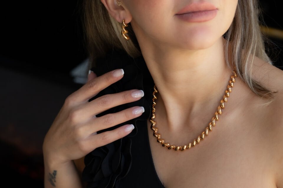 GELİN GERDANLIK BİLEKLİK KÜPE SET