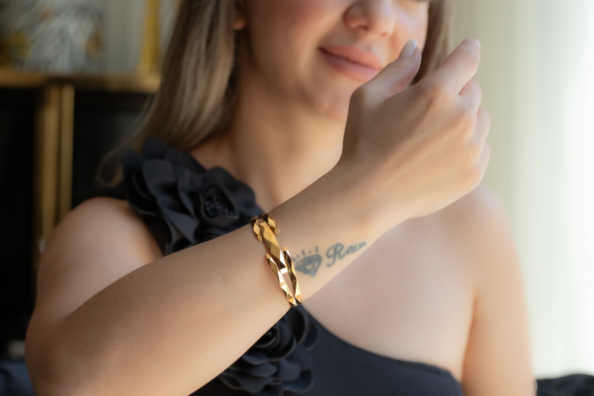 GEMMA ALTIN KELEPÇE BİLEZİK