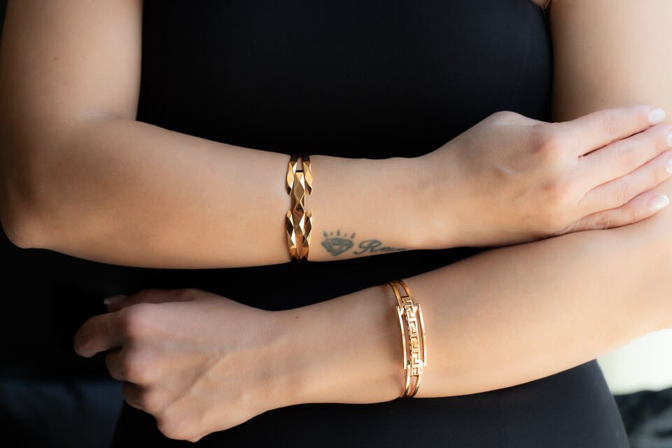 GEMMA ALTIN KELEPÇE BİLEZİK