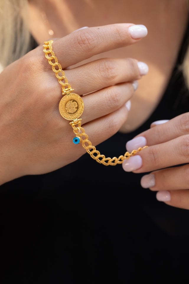 ALTIN ZİYNETLİ BİLEKLİK