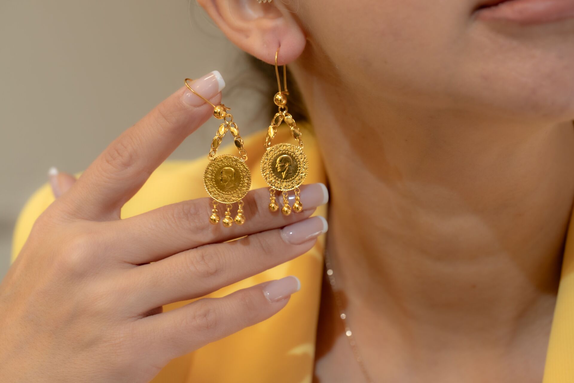 HARPUT ÇEYREKLİ KÜPE