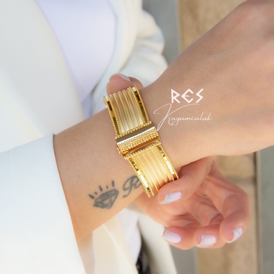 RİZE ALTIN FANTEZİ KELEPÇE