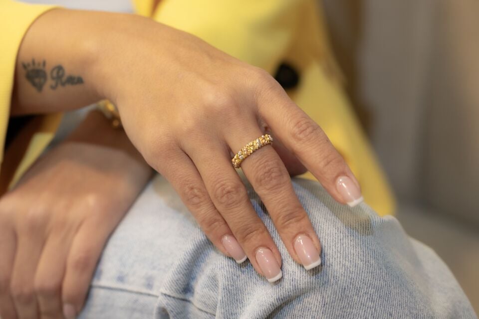 DORİKALI ALTIN YÜZÜK