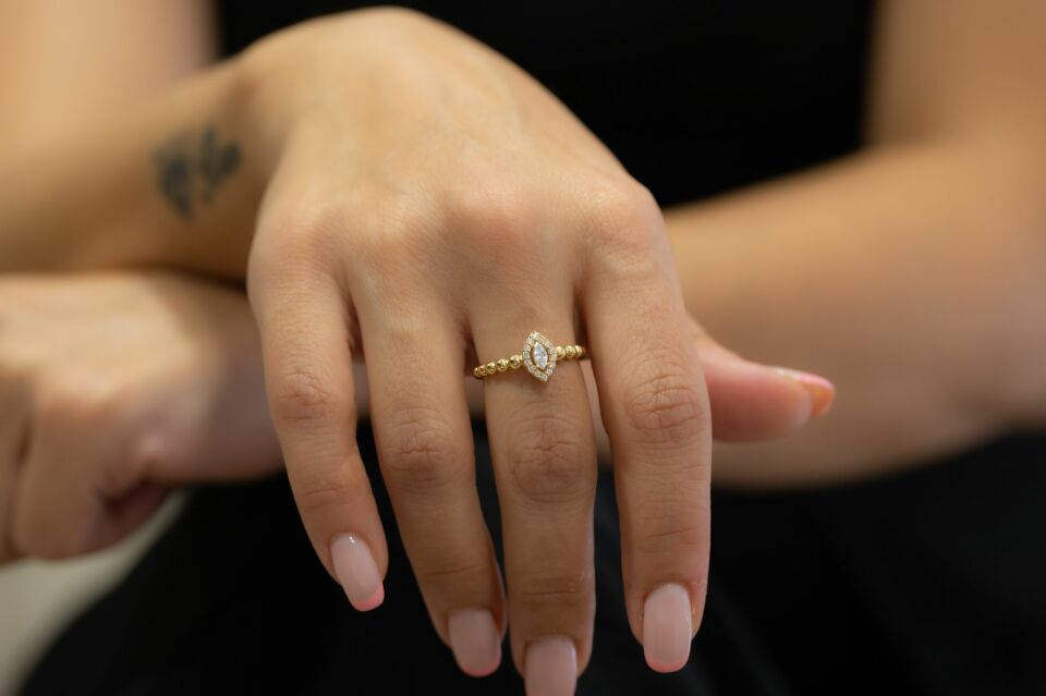 MİNİMAL BAGET  YÜZÜK