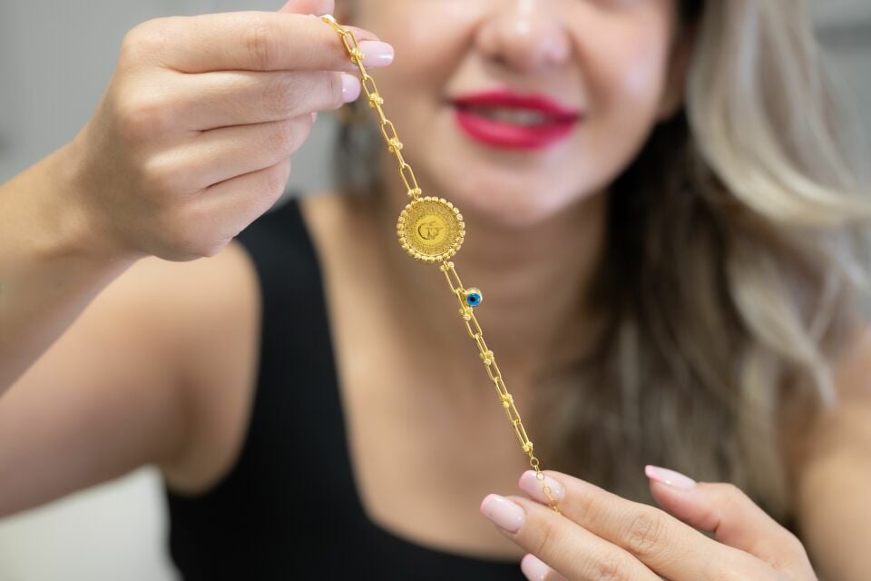 ATAÇ ZİNCİR ÇEYREKLİ ALTIN BİLEKLİK