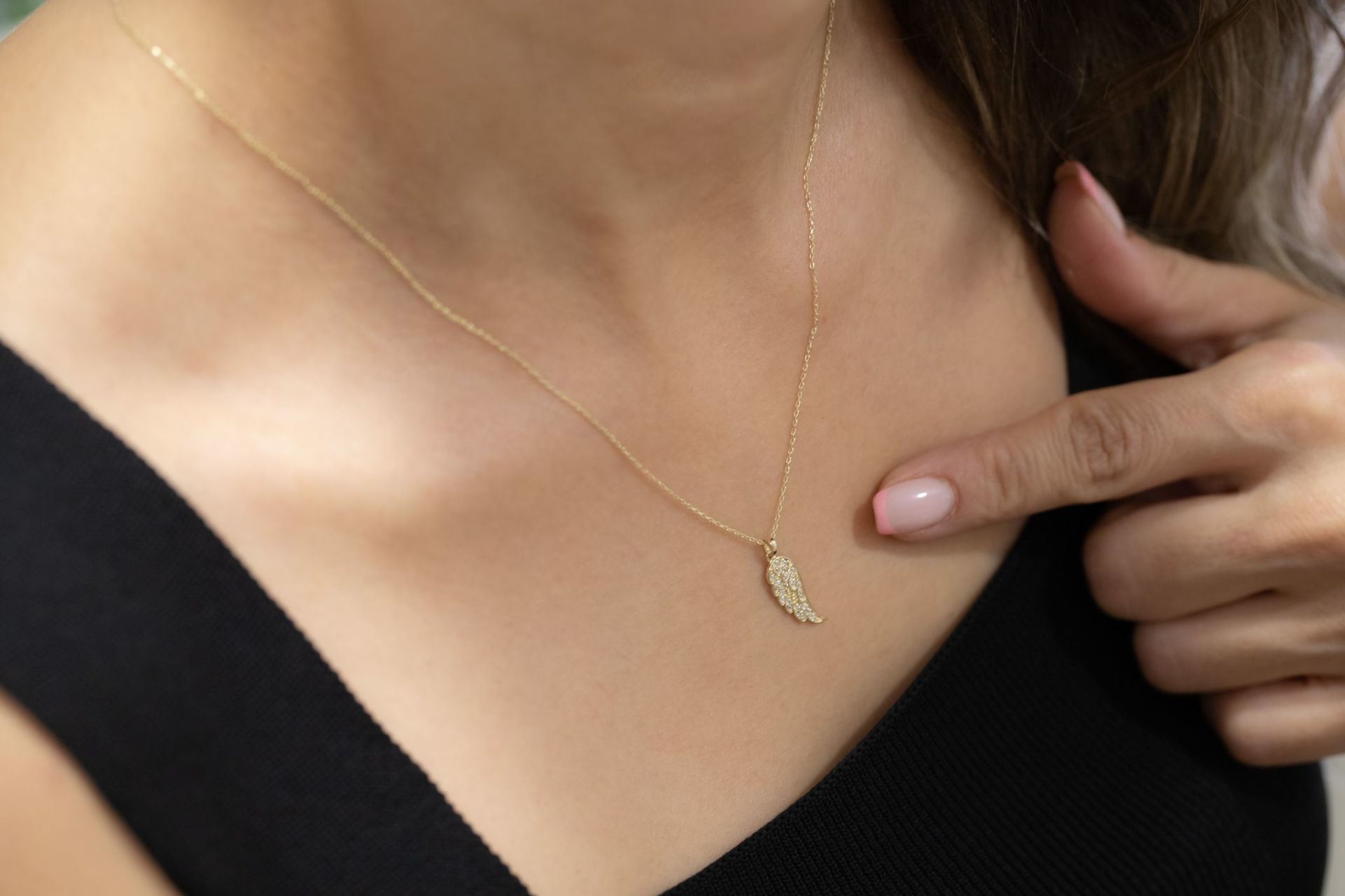 MELEK KANADI ALTIN KOLYE