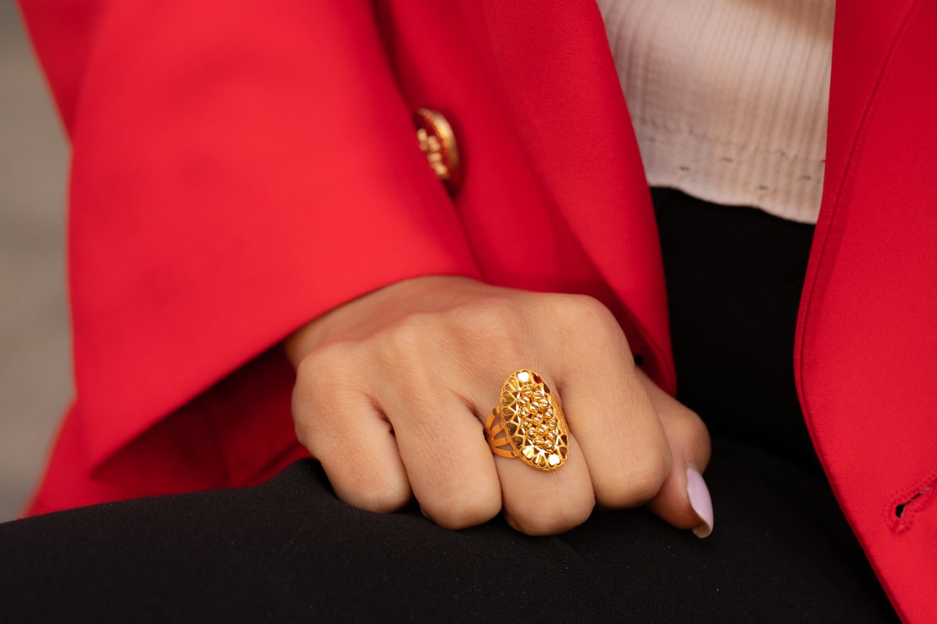 ALTIN FANTEZİ YÜZÜK