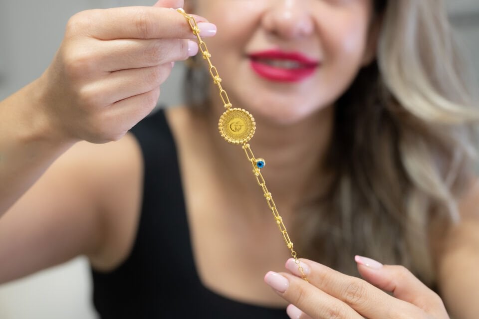 ZİYNETLİ ATAÇ MODEL ALTIN BİLEKLİK