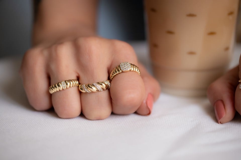 BURGU DETAY ALTIN YÜZÜK