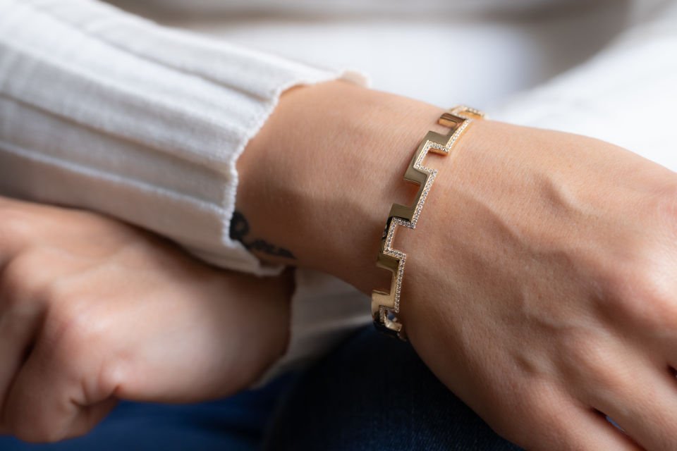 TAŞLI GRACE ALTIN BİLEKLİK