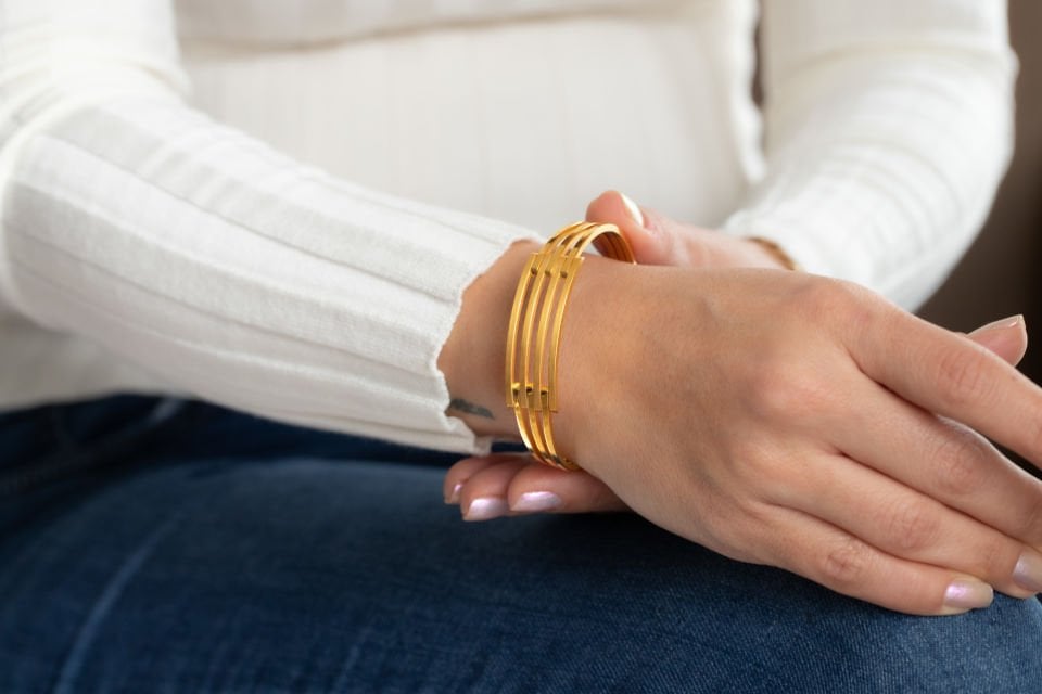 KABURGA ALTIN KELEPÇE BİLEZİK